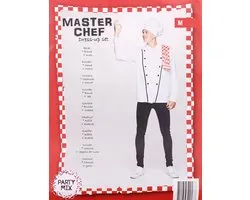 Masterchef - Costume de chef - Taille XL - Carnaval - Ensemble d'habillage