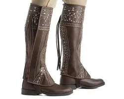 Hispano Hipica Country Halve Chaps Bruin XL