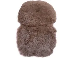 WOOOL Poussette 2 en 1 en peau de mouton - WOOLA (Beige) - Incrustation et superposition - 100 % peau de mouton véritable - Laine classique - Sûr, écologique et durable