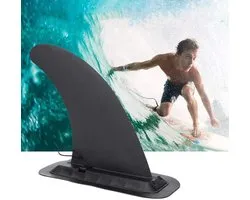 Surfplankvinnen - Stand Up Paddle Board-vinnen - 2-pack - Universeel verwijderbaar - Gemaakt van veilig nylon - Voor stand-up paddleboarden en kajakken - Accessoires voor surfplanken en paddleboards - Zwart
