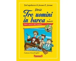 Tre uomini in barca a fumetti (per tacer del cane)