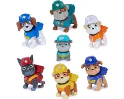 Pat Patrouille Rubble & Crew - Cadeauset met 7 speelfiguren - PAW Patrol speelgoed