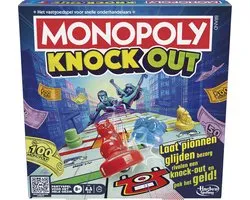 Monopoly Knockout Bordspel - Nederlandse Editie - Gezelschapsspel