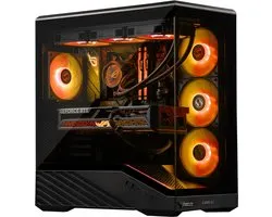 PC de jeu | NVIDIA GeForce RTX 5070 Ti | AMD Ryzen 7 9800X3D | 32 Go de RAM | Redux Gamer Pro AMD N57T - Powered by ASUS
