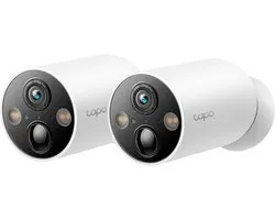 TP-Link Tapo C425 -Beveiligingscamera buiten 2 pak - 2K 4MP- QHD - IP66