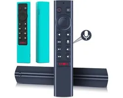[With Blue Luminous Case] New voice control remote control compatible with NVIDIA Shield TV and Pro Streaming Media - ShopVlot