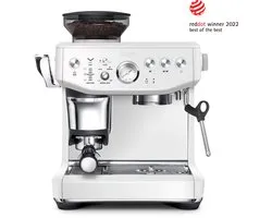 Sage the Barista Impress Sea Salt SES876SST - Machine à piston blanche