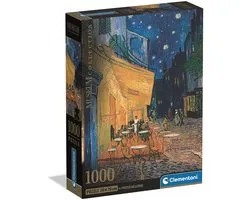 Clementoni - Puzzel - 1000 Stukjes - CafÃ© Terrace van Van Gogh - Puzzel Voor Volwassenen