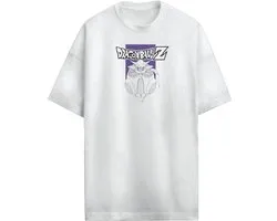 Dragon Ball Z - Freezer Heren Oversized T-shirt - wit - L