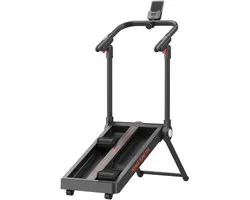 KingSmith StairGo - Stair Stepper - Opvouwbare Traptrainer - Magnetische & Hydraulische Weerstand - 3 Hellingshoeken - Leuning met Hartslagsensor - Met App & Scherm - Tot 136 kg