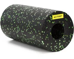 Actiget® Foamroller | Rouleau en mousse | Dureté Medium | 29,5 cm | Vert noir