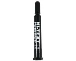 FIBRACOLOR HI-TEXT Marker Zwart Afgeschuind Permanent 5mm