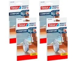 Tesa Comfort Serie - Klittenband voor Moskitiery - 5,6m - Zelfklevend