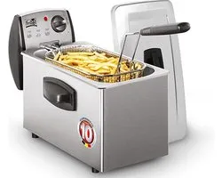 FRITEL Friteuse FR 1450 - Friteuse / Frituurketel / Friteuse - 3 liter – Grijs - 2200W