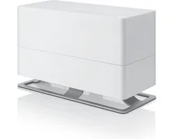 Stadler Form Oskar Big – Luchtbevochtiger – Evaporator 700 g/h – 6 L Tank – Hygrostaat – Fluisterstil 25–46 dB(A) – Nachtmodus & Dimbare LED’s – Voor Ruimtes tot 100 m² – Wit