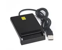 eID kaartlezer USB-A-eID Kaartlezer Identiteitskaartlezer-ID Reader voor Identiteitskaart - Voor Windows/Mac/Linux-Plug & Play kaartlezer voor bankieren
