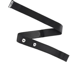 Verstelbare Hartslagband (70cm tot 105cm) voor Hartslagsensor, Bluetooth Cardio Strap, Geschikt voor Garmin, Wahoo en Polar H10 H9
