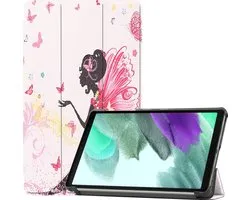 Samsung Galaxy Tab A7 Lite Housse - Samsung Galaxy Tab A7 Lite Case Fairy - Samsung Tab A7 Lite Case Book Cover