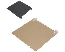 Textured PEI Plate and Smooth PEO Building Board, Magnetic Spring Steel Print Bed Base, 235x235 Mm 3D Printer Bed Platform Double Sided Plate for Ender 3 S1 Ender 3 S1 Pro