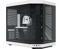 Computer Behuizing - Mid Tower Case - Gaming PC Bouwen - Ruim Interieur Ontwerp - E-ATX ATX M-ATX - Wit