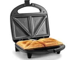 YASHE sandwichmaker - 2 sandwiches - 750 W - zwart