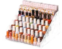 Nagellak Organizer - Make Up Organizer - Opbergen Display Rek - Organizer Bakjes - Make Up Koffer - Transparant - NovaWare