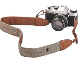 Garpex® Retro Vintage Schouderband - Verstelbaar - Comfortabel - Bruin