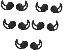 Bouchons d'oreilles de remplacement Somstyle adaptés à Bose Soundsport / QC20 / QC30 & IE2 - Taille M - Set de 5 paires - Zwart