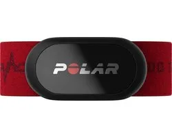 POLAR H10 Hartslagsensor - BLE ANT+ - Pro Borstband Red Beat M-XXL