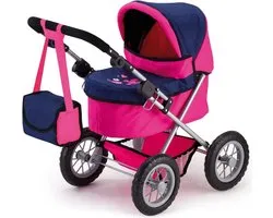 Bayer Design - Poppenwagen Trendy - Roze en Blauw