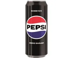 Pepsi cola - Zero - Sleek blik - 24x33 cl - NL