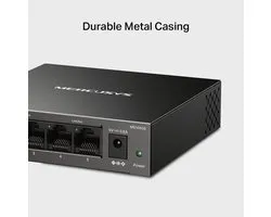 Mercusys MS105GS - Netwerkswitch - Unmanaged - Gigabit Ethernet - 5-Poorten