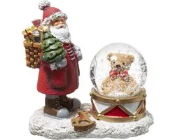 Sweeuwbol kleine beer en kerstman - 45MM - Snowglobe