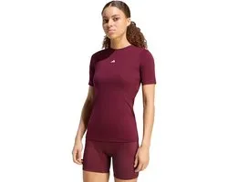 Adidas Performance Techfit Training T-Shirt - Dames - Bordeaux
