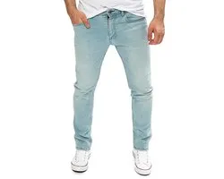 WOTEGA Homme Jean Alistar – Coton stretch – Bleu clair – 5 poches