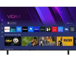Hyundai - Téléviseur Smart - 55 pouces - Qled - 4K - Design sans bordures - 2 x HDMI - 2 x USB - Wifi - Tuner triple - 2026 - Netflix Youtube Amazon Prime