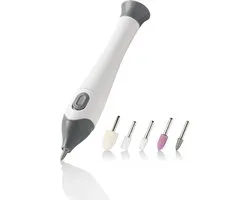 ensemble électrique de manucure et pédicure avec 5 accessoires de soins des ongles, pour les ongles, les cuticules et les callosités