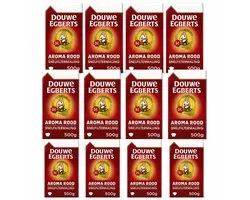 Café filtre Douwe Egberts Aroma Red - 12 x 500 grammes