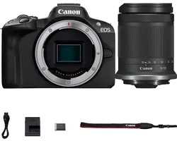 Canon EOS R50 Black + RF-S 18-150 IS STM