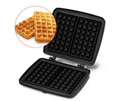 Frifri FM0022 - Plaque de cuisson interchangeable - Gaufres belges 4x7 - Adaptée aux Gaufriers Frifri
