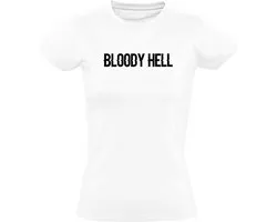 Bloody hell Dames T-shirt - engels - taal - humor - grappig
