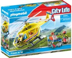 PLAYMOBIL City Life Reddingshelikopter - 71203