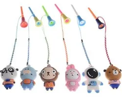 6 Stks Tee Hanger Cartoon Plastic Anti-verloren Ring met Strap Houder Gift Set - Golf Accessoires