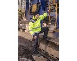 Terrax Workwear Waarschuwingsjas voor piloten, geel