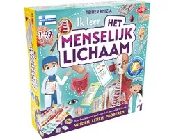 Tactic Ik Leer: Het Menselijk Lichaam – Bordspel – Winnaar Speelgoed van het Jaar 2026 – Educatief - Ontdek het Menselijk Lichaam en Leer over Anatomie – 2 tot 5 Spelers – Vanaf 7 Jaar