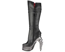 Hades Footwear Alchemy England - Undertaker Dames Laarzen - zwart - EU38