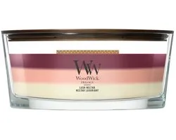 WoodWick Hearthwick - Trilogy Lush Nectar - Ellipse Geurkaars - 50 branduren