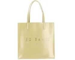 Ted Baker shopper Crinkon Crinkle Icon Bag Yellow mosterdgeel
