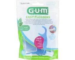 GUM Floss easy flossers mint - 30st