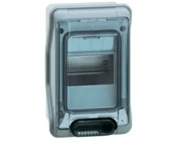 Legrand - Kast opbouw 1R 6M td met klemblok IP65 - 601956